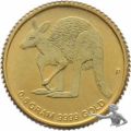 Australien 2 Dollars 2011 Känguru 0.5 Gramm 9999 Gold