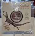 Südafrika 25 Rand 2019 Rise of the Dinosaurs  - 1 Unze Feinsilber 999 BU Originalverpackt