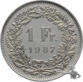 1 Franken 1987 unzirkuliert