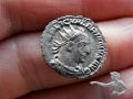 002 AR - Silber Antoninian ?? Valerianus I. 253-260.n.Chr. FIDES MILITVM