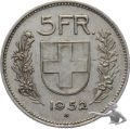 5 Franken 1952 ss-vz