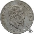 Italien 5 Lire 1873