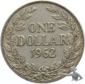 Liberia 1 Dollar 1962 Silber 24 Gramm 0.900