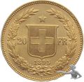 20 Franken 1895 B ----------------- Gold Helvetia Goldvreneli