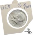 USA 1/2 Dollar 1967 Silber