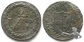 AARGAU 2 Rappen 1814 breite Jahrzahl Billon ss+ (14098)