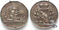 BERN Gärtnerpfennig o.J.(1857) v. Lendi SCHULPRÄMIE Silber SELTEN! vz (14256)