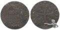 FREIBURG / FRIBOURG Halbbatzen 1714 Billon ss (106249)