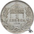 Ungarn 1 Korona 1914 KB, sehr schön!