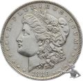 USA 1 Dollar 1886 o.Mzz. Silber Morgan