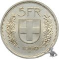 5 Franken 15 Gramm Silber 1969