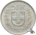 5 Franken 15 Gramm Silber 1966