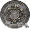 1893 Zürich Schützenfest Kantonal Silber Wilhelm Tell