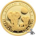 Somalia 50 Shillings 2014 Elefant - 1/25 Unze Feingold 999