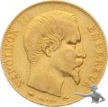 Frankreich 20 Francs 1858 - 6.45 gr. 900 Gold