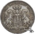 Hamburg 5 Mark 1908 J - Stadtwappen mit Schildhalter