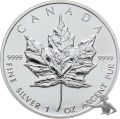 Kanada Maple Leaf 1989 - 1 Unze Feinsilber 999