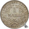 1 Mark 1915 E vorzüglich Silber