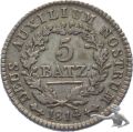 Fribourg 5 Batzen 1814 Silber Rar