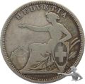 1 Franken 1861 B | Sitzende Helvetia