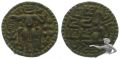 AE Kahavanu 1200-1202 ~ Ceylon ~ Kalinga Dynastie - König Sahassamalla ~ VF+