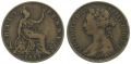 Grossbritannien 1/2 Penny 1885 Victoria