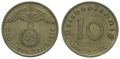 3. Reich 10 Pfennig 1938 A