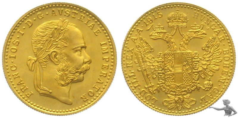 Oesterreich 1 Dukat 1915 Gold | Franz Josef I.