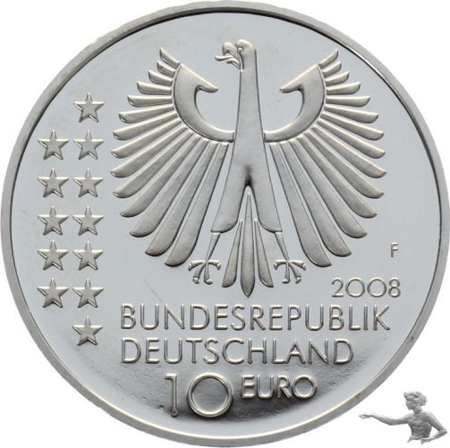 Deutschland 10 Euro TOP 2008 F Max Planck