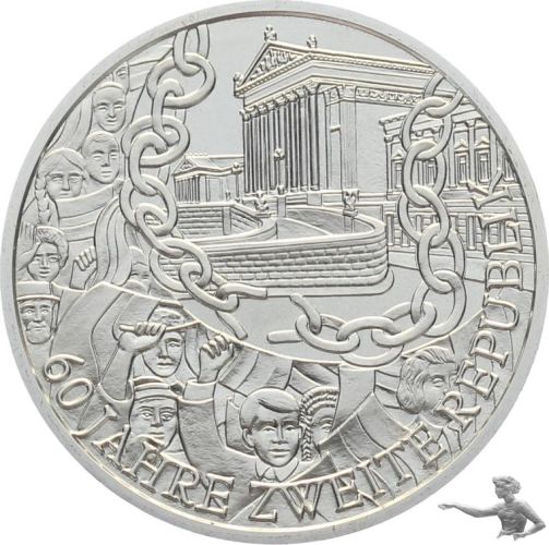 Oesterreich 10 Euro Silber Unzirkuliert 2005