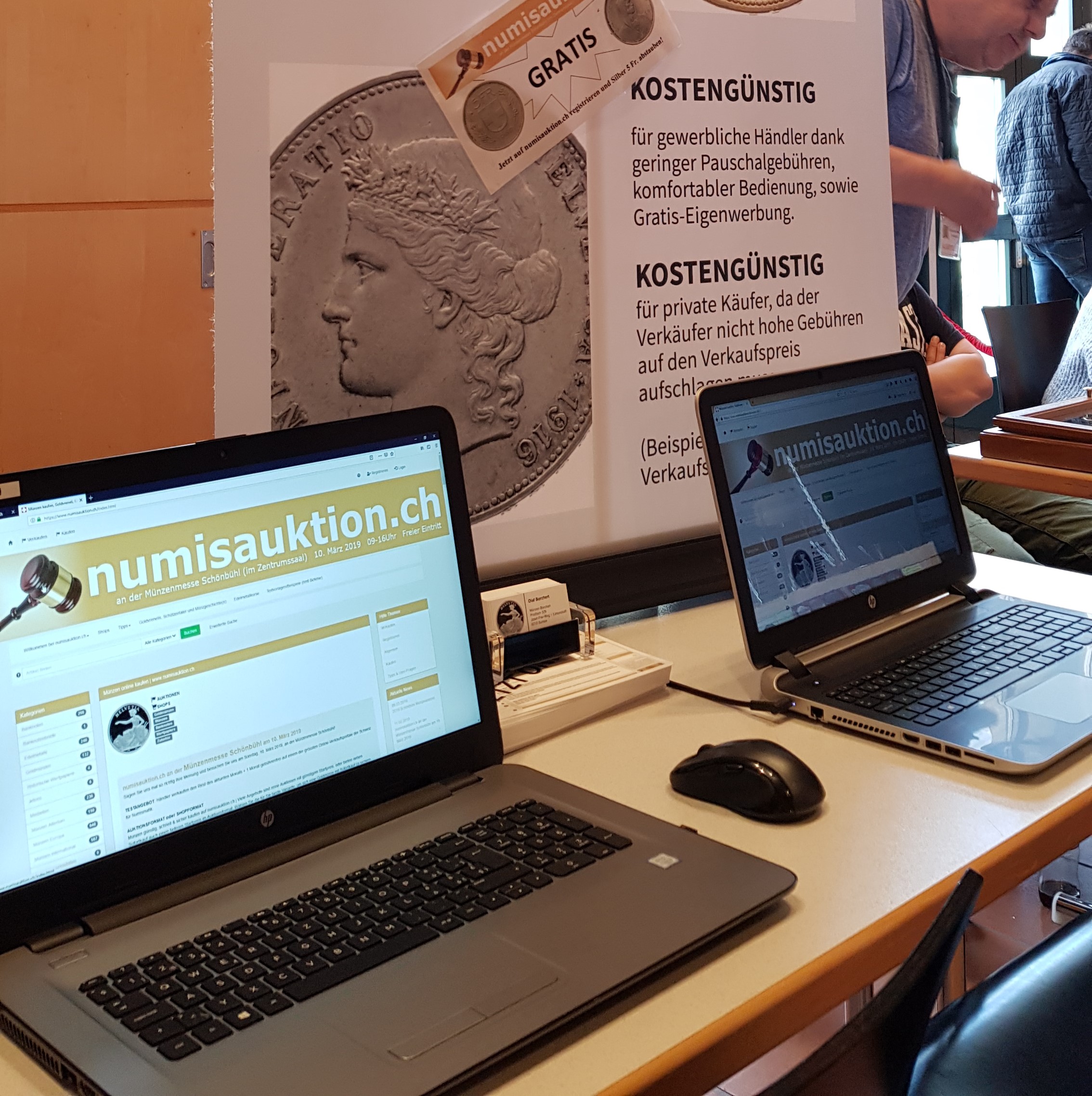 Münzenmesse Schönbühl numisauktion.ch